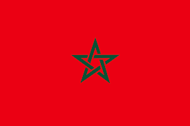 Fahne von Marokko